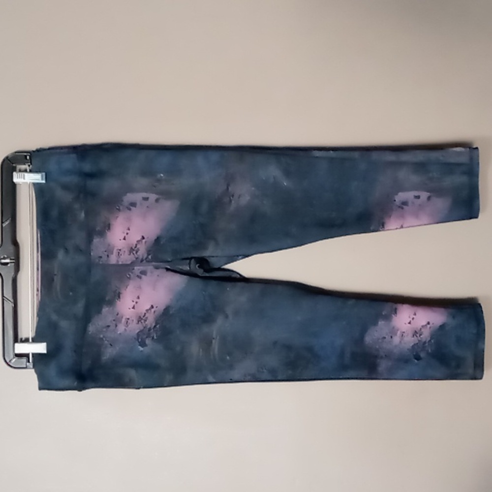Marika Sport Paint Splatter Print Athletic Pants L (12-14)